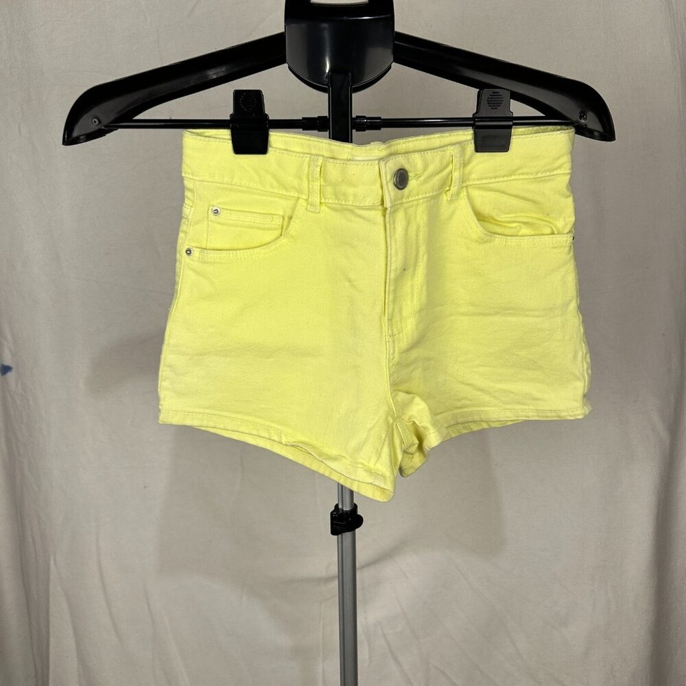 Zara kids yellow jean shorts‎ size 13